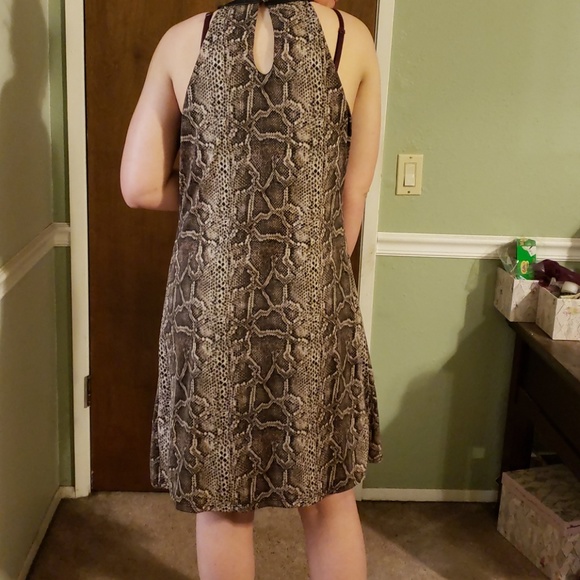 Snakeskin print dress - Picture 3 of 3